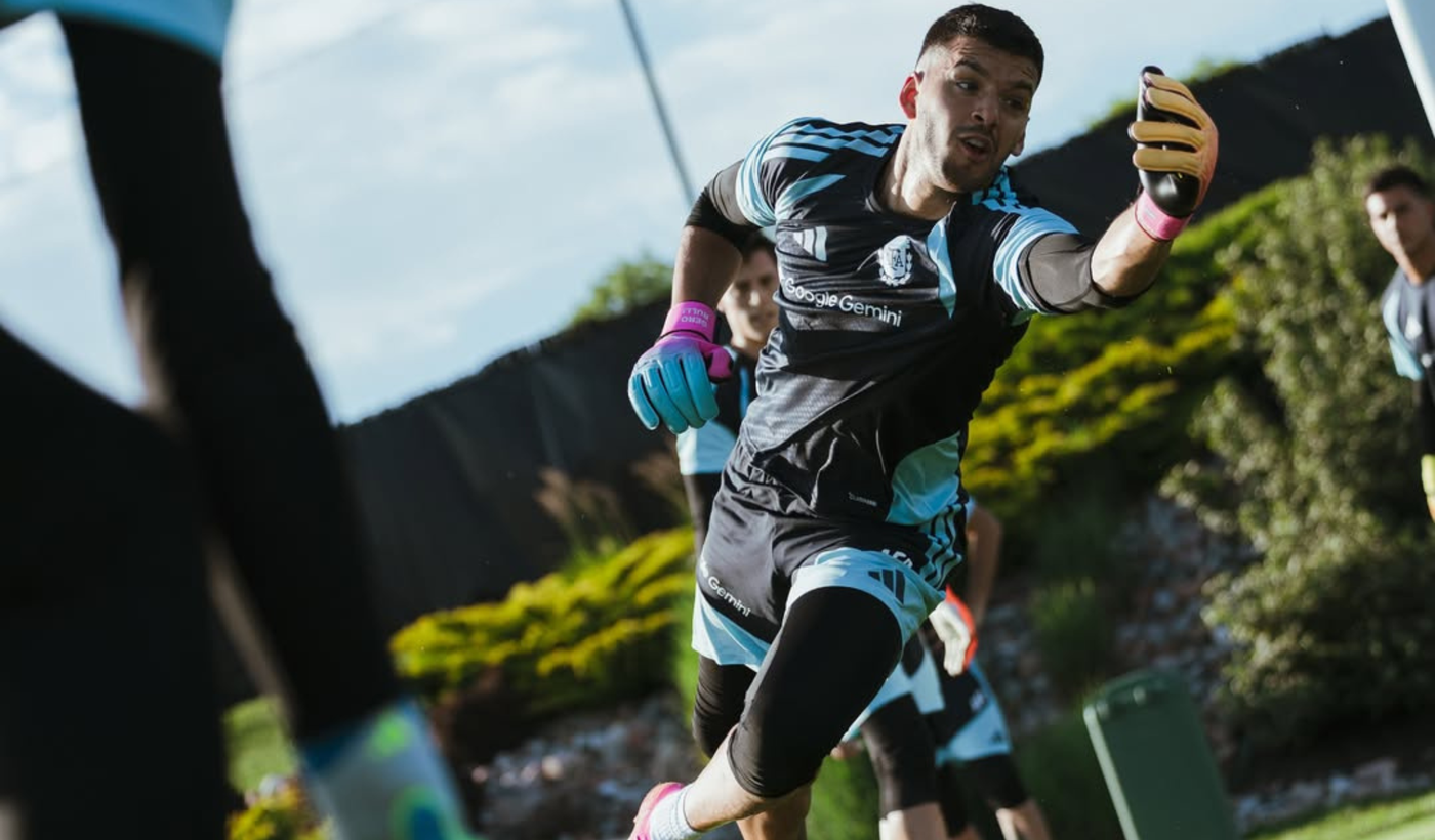 Entrenamiento Selección argentina Rulli 2