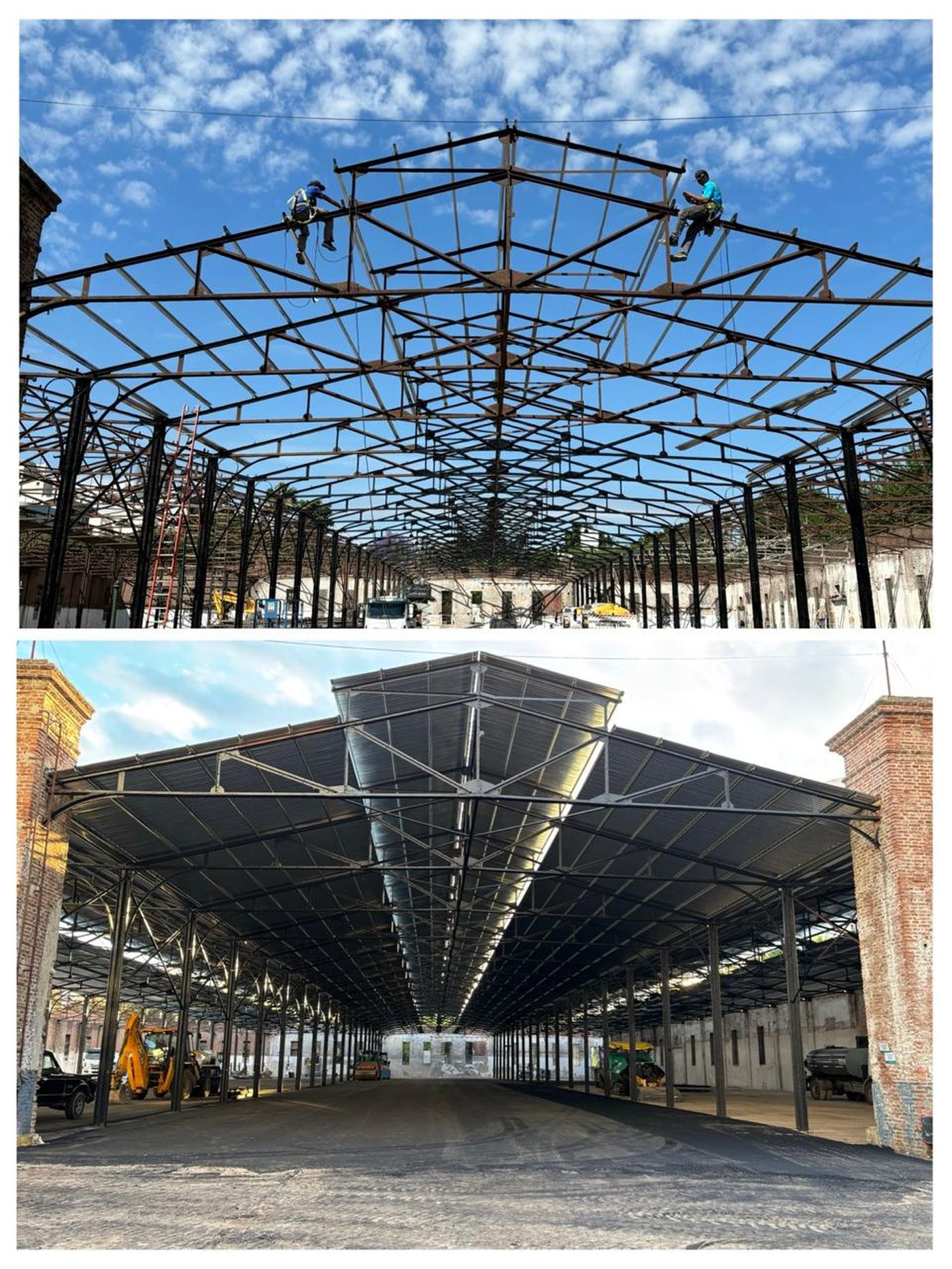 Avanzan las obras en la vieja sede de Control Urbano para convertirlo en el nuevo COM.