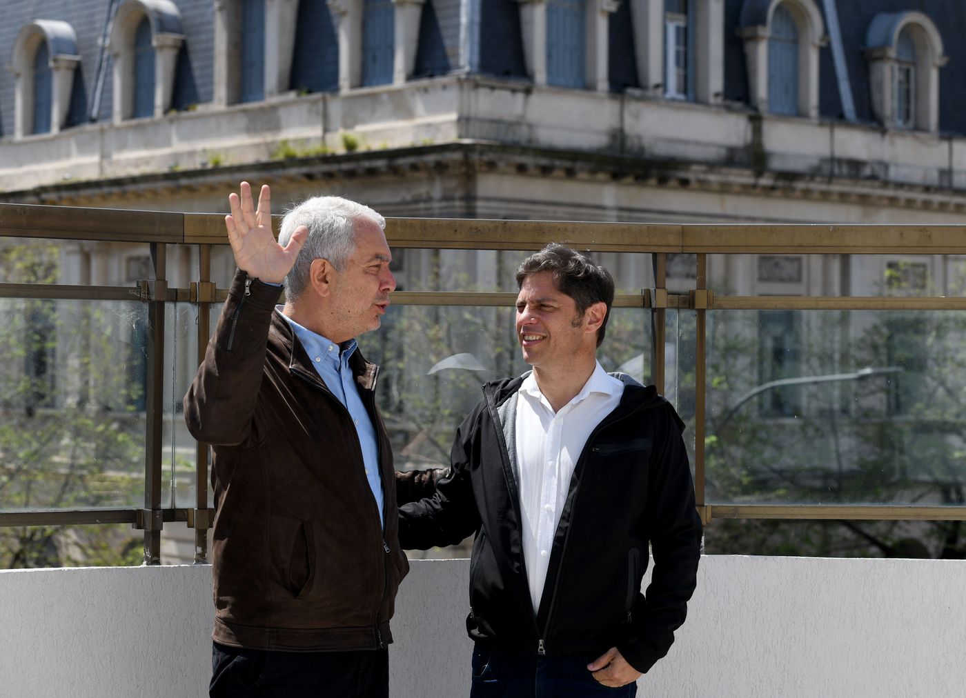 Axel Kicillof Julio Alak en 0221