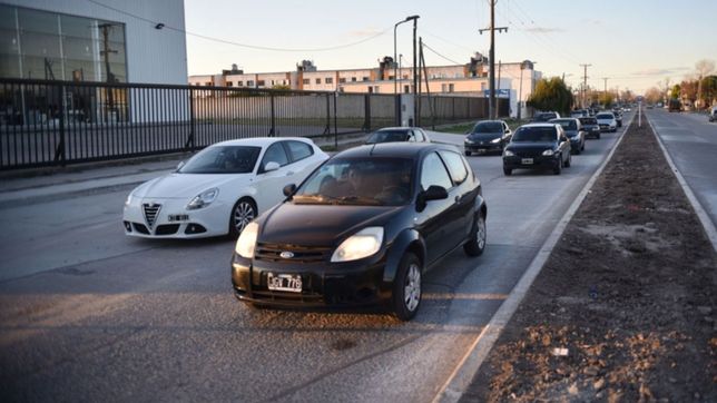darsenas, rampas y nuevas luminarias: terminaron las obras de ensanche de la avenida 38