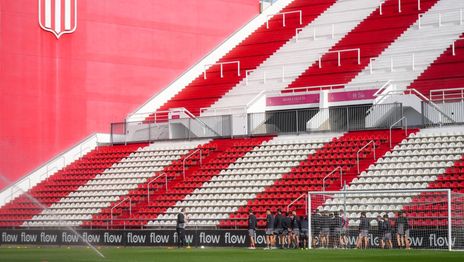 Estudiantes entrenó en UNO y Domínguez mantiene las dudas hasta último momento
