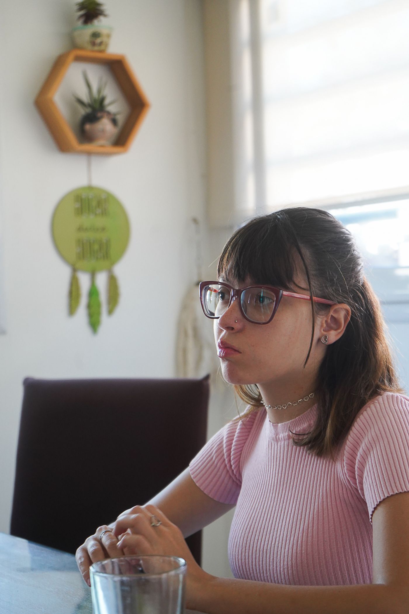 Mora De Castro, en su casa de Gonnet