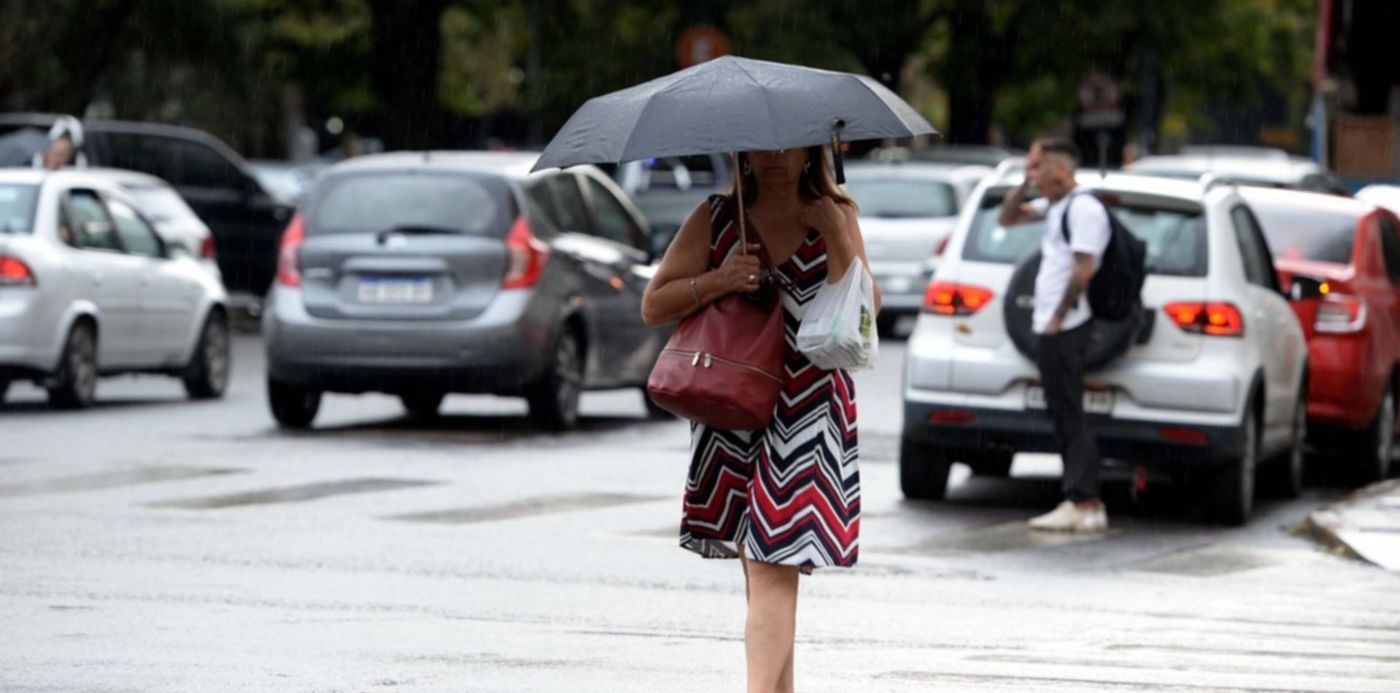 Lluvia en La Plata