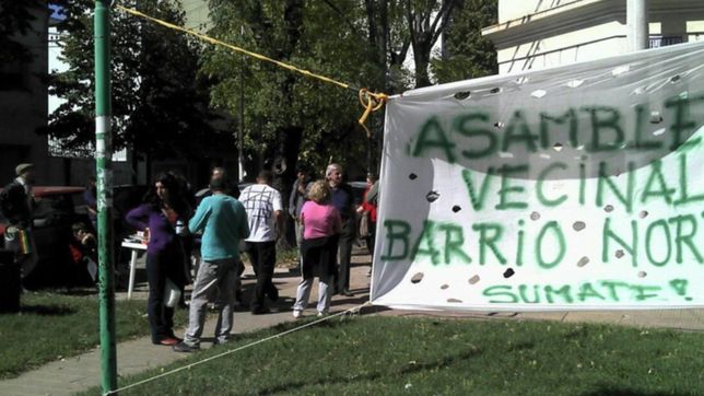 con eje en la inseguridad, vecinos de barrio norte encabezan una nueva asamblea