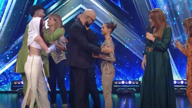 una bailarina platense de 14 anos hizo emocionar a todo el jurado de got talent argentina