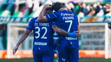 El espectacular gol de Gimnasia de arco a arco y en cuatro toques El espectacular gol de Gimnasia de arco a arco y en cuatro toques
