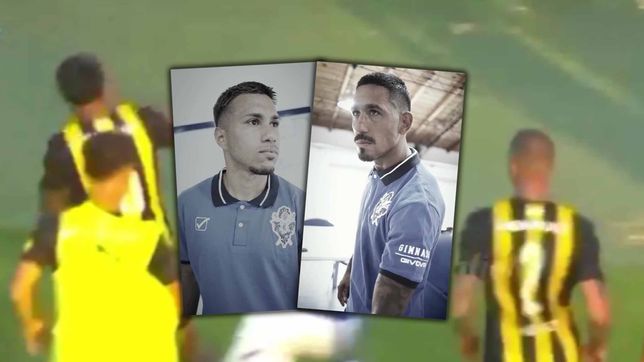 el reencuentro en gimnasia de los uruguayos que casi se agarran a pinas