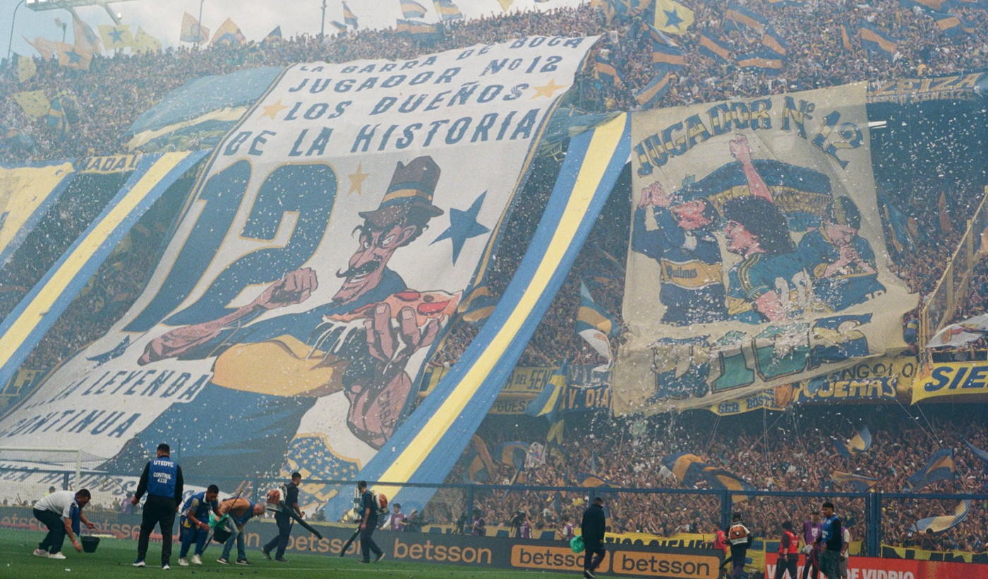La Bombonera Superclasico Boca hinchada