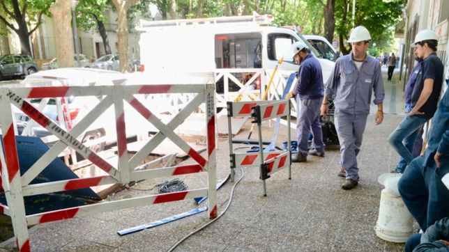 edelap anuncio un corte de luz en pleno centro para arreglar una camara