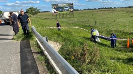 Revelan la identidad del hombre muerto a la vera de la Ruta 2