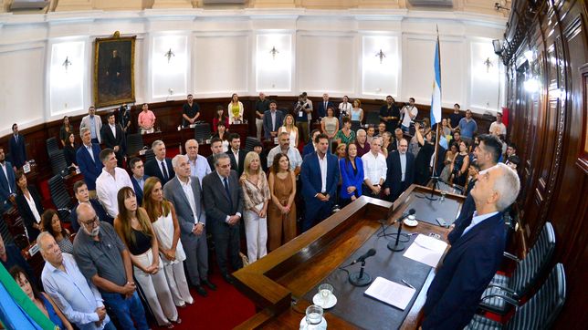 todas las fotos de la apertura de sesiones en el concejo deliberante de la plata