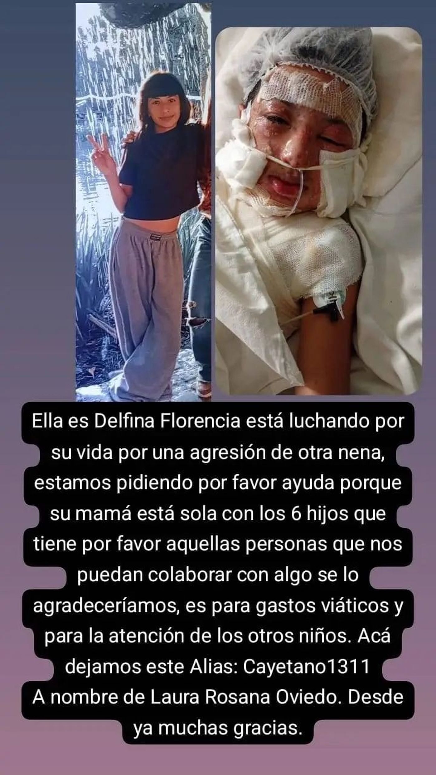 Lanzan una colecta para ayudar a la familia de la adolescente agredida en Ensenada