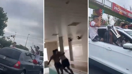 los jugadores de estudiantes celebraron hasta la madrugada en las calles de la plata los jugadores de estudiantes celebraron hasta la madrugada en las calles de la plata