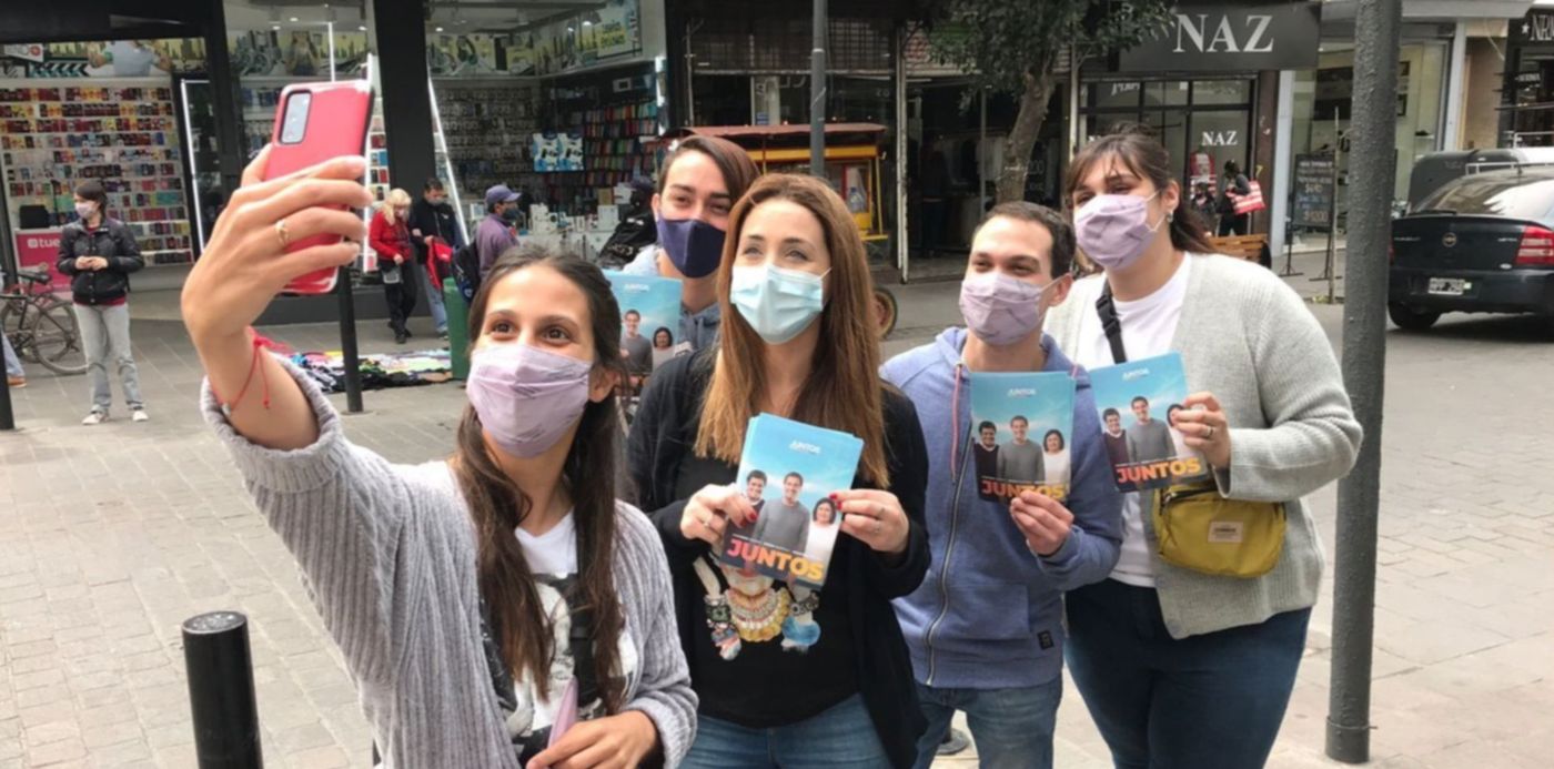 Caminata de Juntos en La Plata