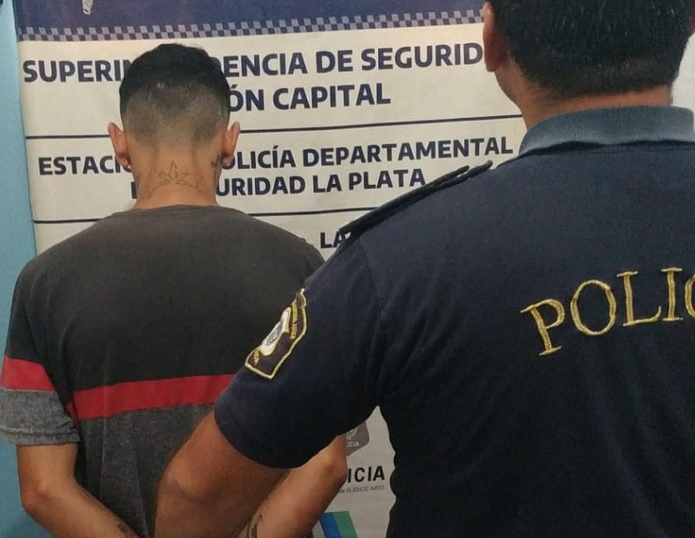 El detenido en La Plata, después de haber intentado robar en una casa de Altos de San Lorenzo