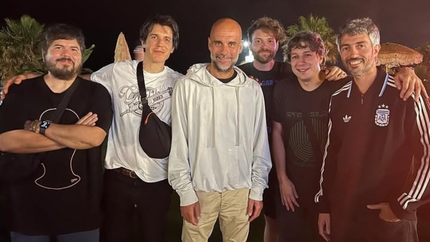 El inesperado cruce entre Santiago Motorizado y Pep Guardiola en el Primavera Sound de Barcelona