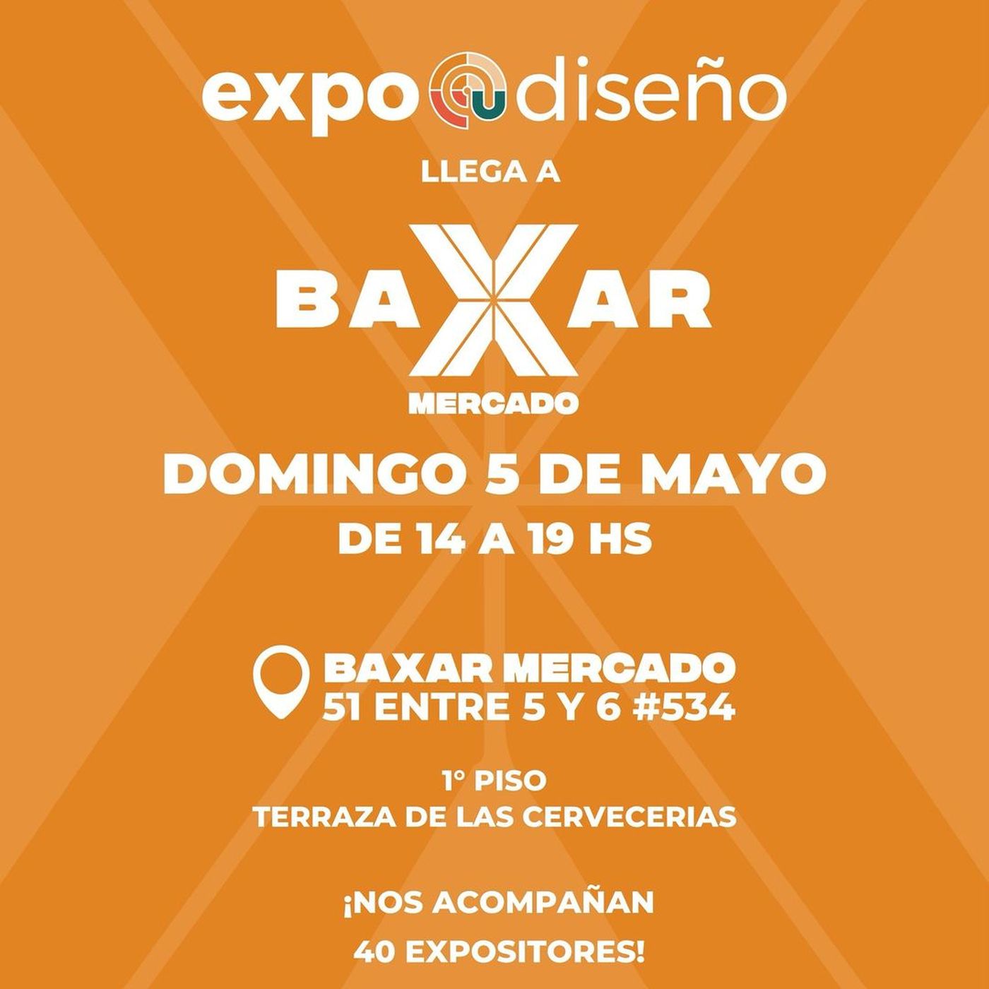 Expo@Diseño en Baxar Mercado