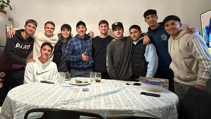 Con Miramón y Benja Domínguez, se reencontró la categoría 2003 de Gimnasia