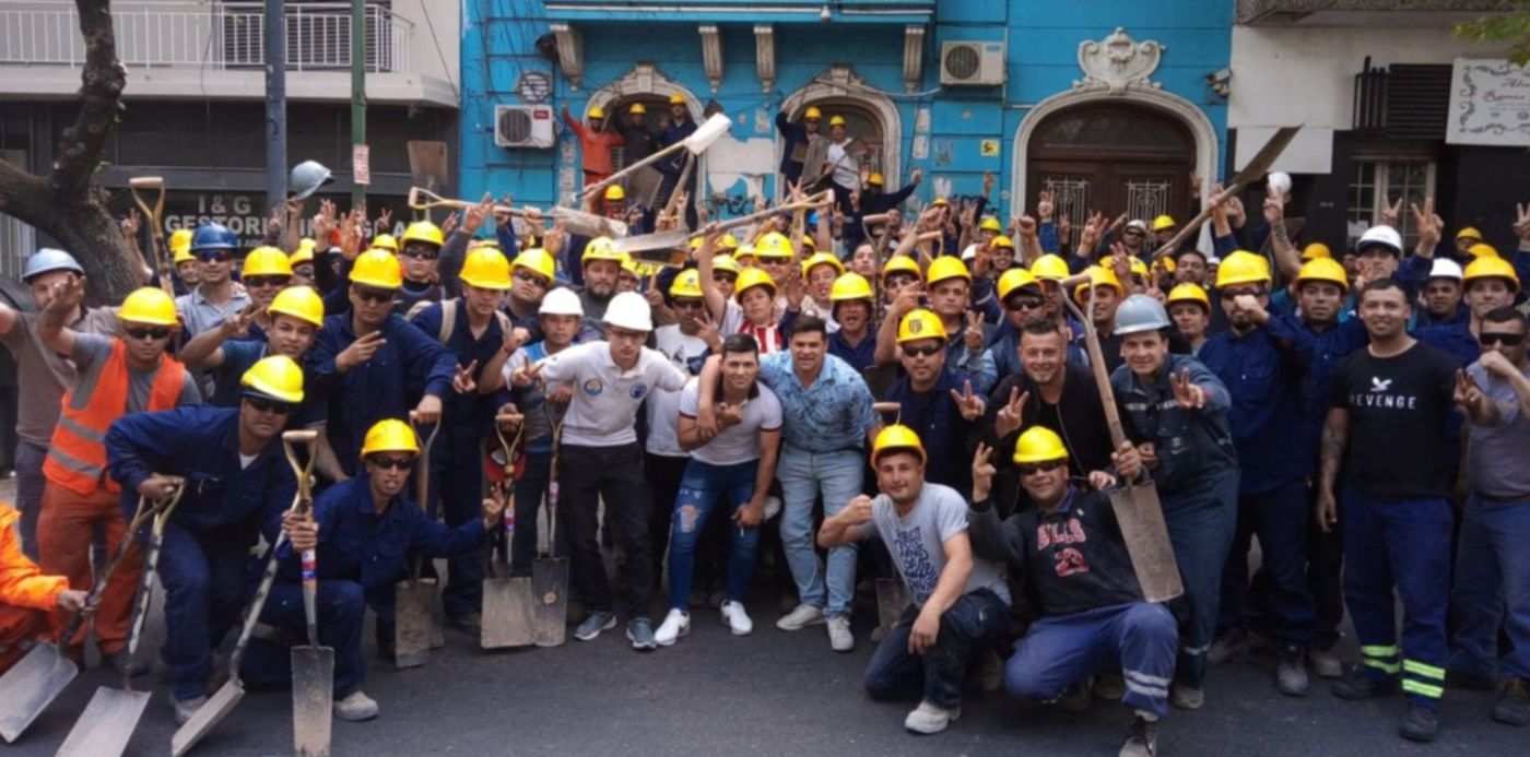 Uocra La Plata Agrupación Blanca y Azul