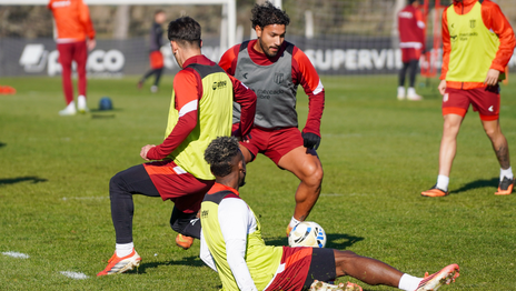 Así fue el último entrenamiento de Estudiantes antes de jugar con Aldosivi Así fue el último entrenamiento de Estudiantes antes de jugar con Aldosivi