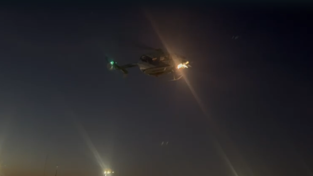 asi trasladaron en helicoptero a la plata a uno de los heridos del micro que volco en ruta 2