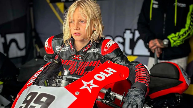 murio lorenzo somaschini, el piloto de motos de 9 anos que sufrio un accidente en brasil