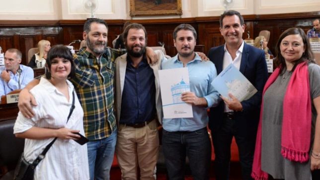 el director de belisario fue nombrado personalidad de la cultura de la plata