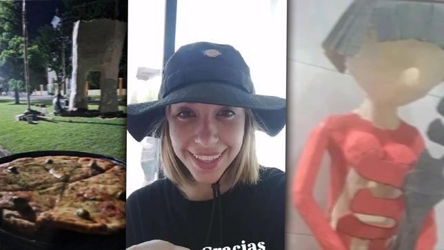 construyen un muneco de maria becerra en una esquina de la loma y la cantante mando un saludo