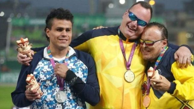 el platense antonio ortiz gano una medalla de plata en los juegos parapanamericanos y va por mas