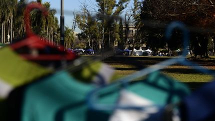 ¿Dónde está el paseo de compras al que fueron relocalizados los manteros de Parque Saavedra?