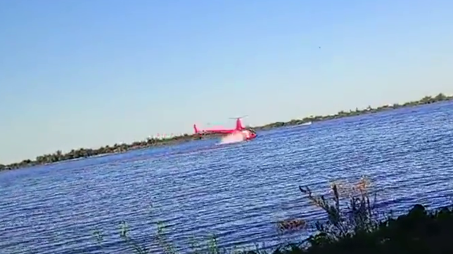 murio un empresario luego que su helicoptero caiga en las aguas del rio parana