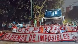 viajando a verte: los hinchas de estudiantes se movilizaron en masa a cordoba viajando a verte: los hinchas de estudiantes se movilizaron en masa a cordoba