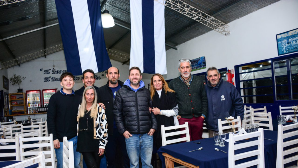 Gimnasia festejó su aniversario con una cena solidaria en El Bosquecito