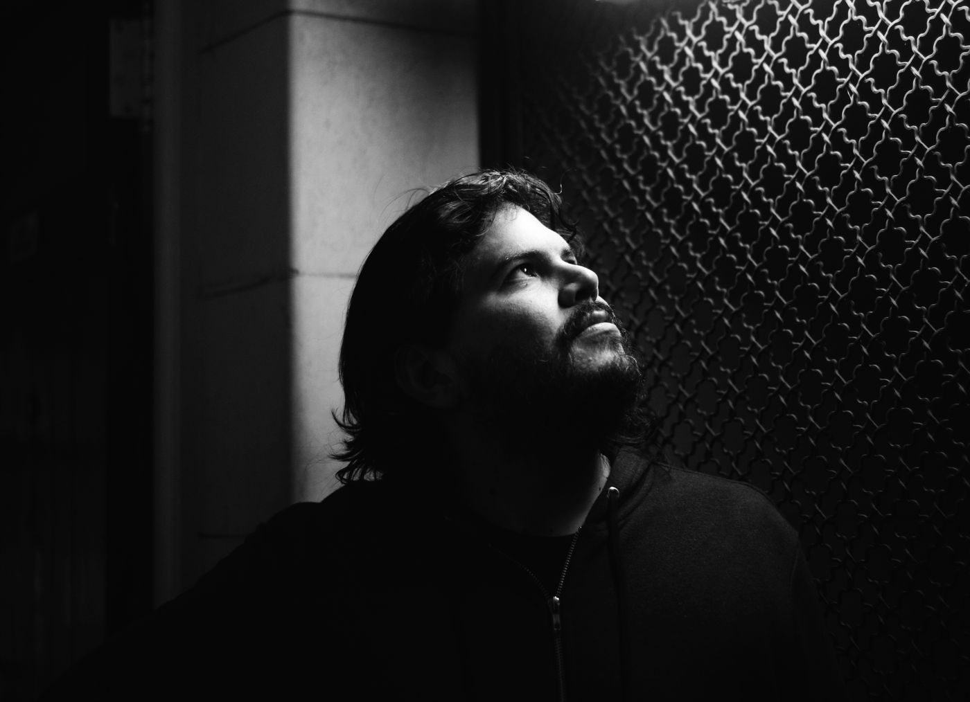 Santi Motorizado, otro habitué de los pasillos. PH: Ariel Valeri. 
