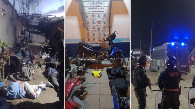 robo, allanamientos y detenidos en los hornos: revuelo por un megaoperativo policial en la plata