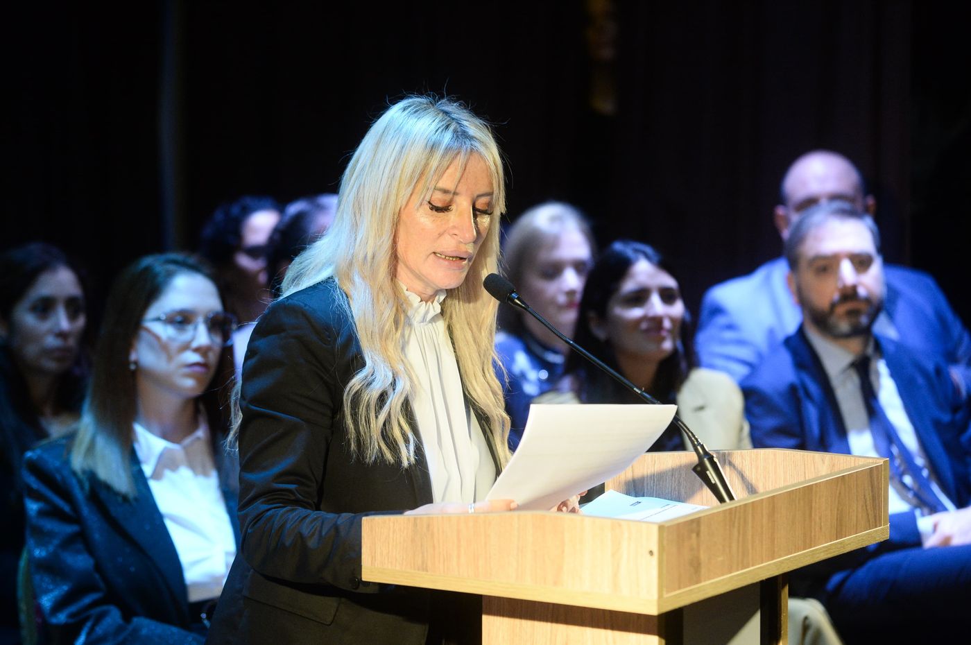 Marina Mongiardino estará al frente del Colegio de Abogados de La Plata hasta 2028.