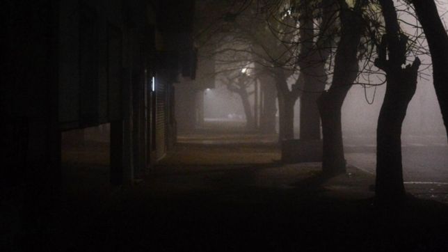 un intenso humo y olor a quemado invadio los barrios de la plata