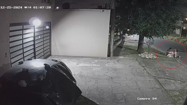 filmaron a una pareja teniendo relaciones en plena calle durante los festejos de navidad