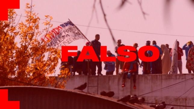 el falso audio viral de la fuga de presos en la carcel de romero: ?bajo un helicoptero?