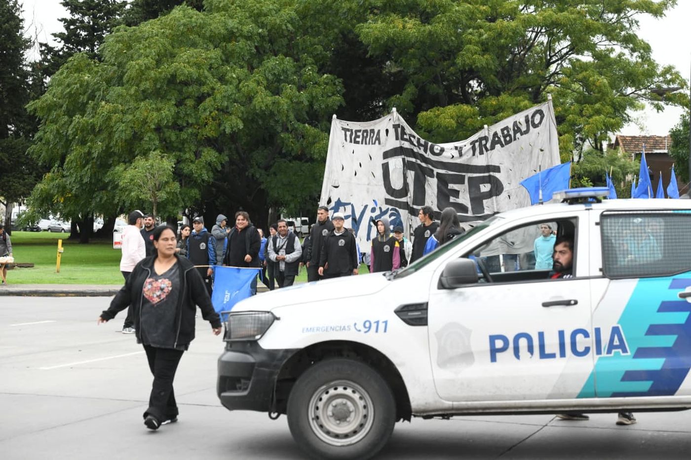 Corte de tránsito en la Autopista La Plata-Buenos Aires (7)