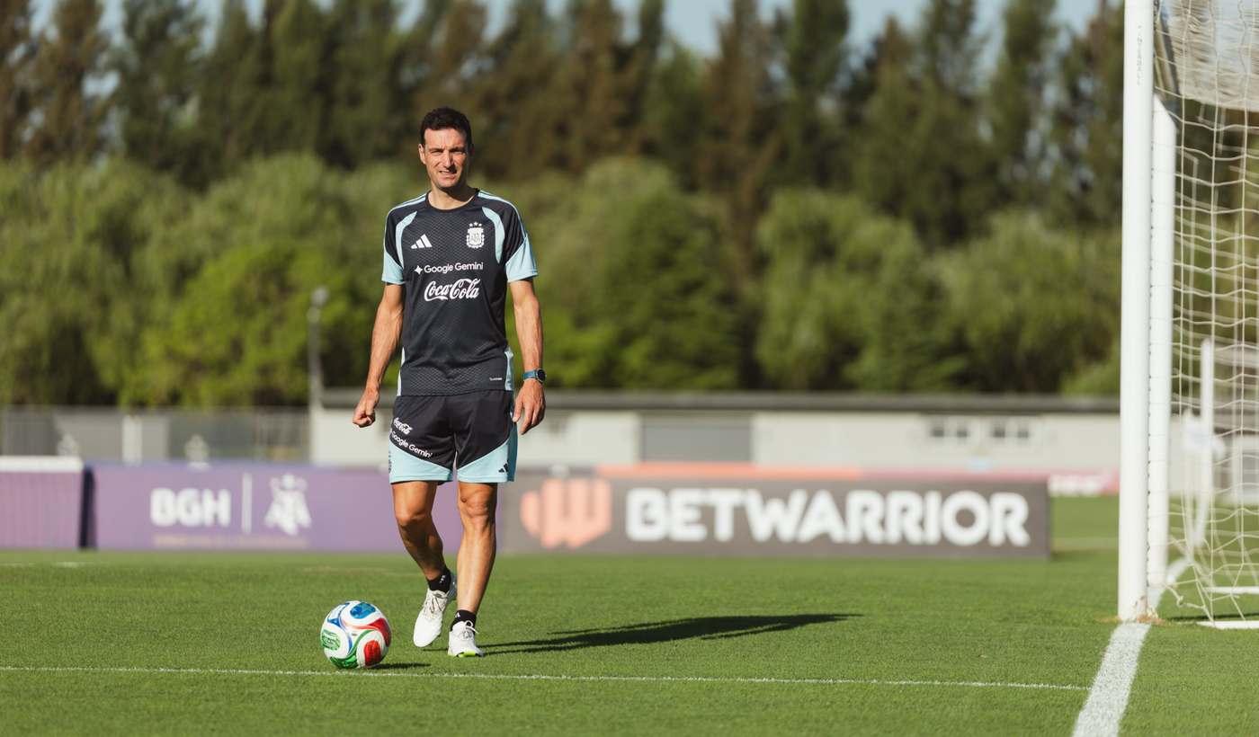 Entrenamiento Selección argentina Scaloni