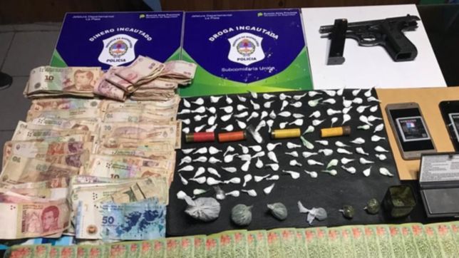 usaba a los hijos para vender droga en la plata, los descubrieron y terminaron todos presos