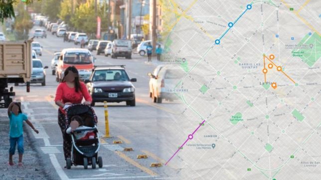 el mapa de la infancia en situacion de calle en la plata