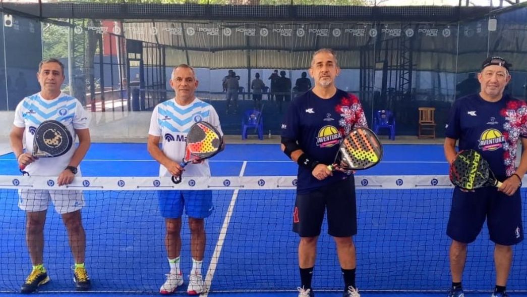 Dos platenses llegaron a la final de un importante torneo sudamericano de paddle