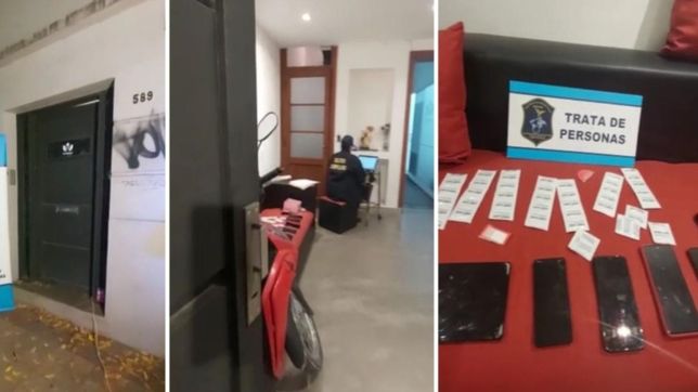 escucharon gritos, llamaron a la policia y hallaron un prostibulo en el centro de la plata