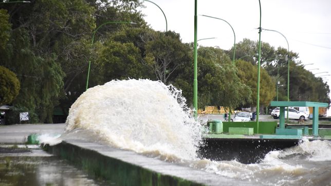 alertan por una crecida del rio de la plata que podria llegar a los casi 3 metros