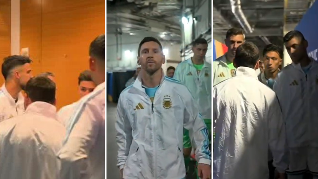salio a la luz la arenga completa de lionel messi que despeja las teorias conspirativas