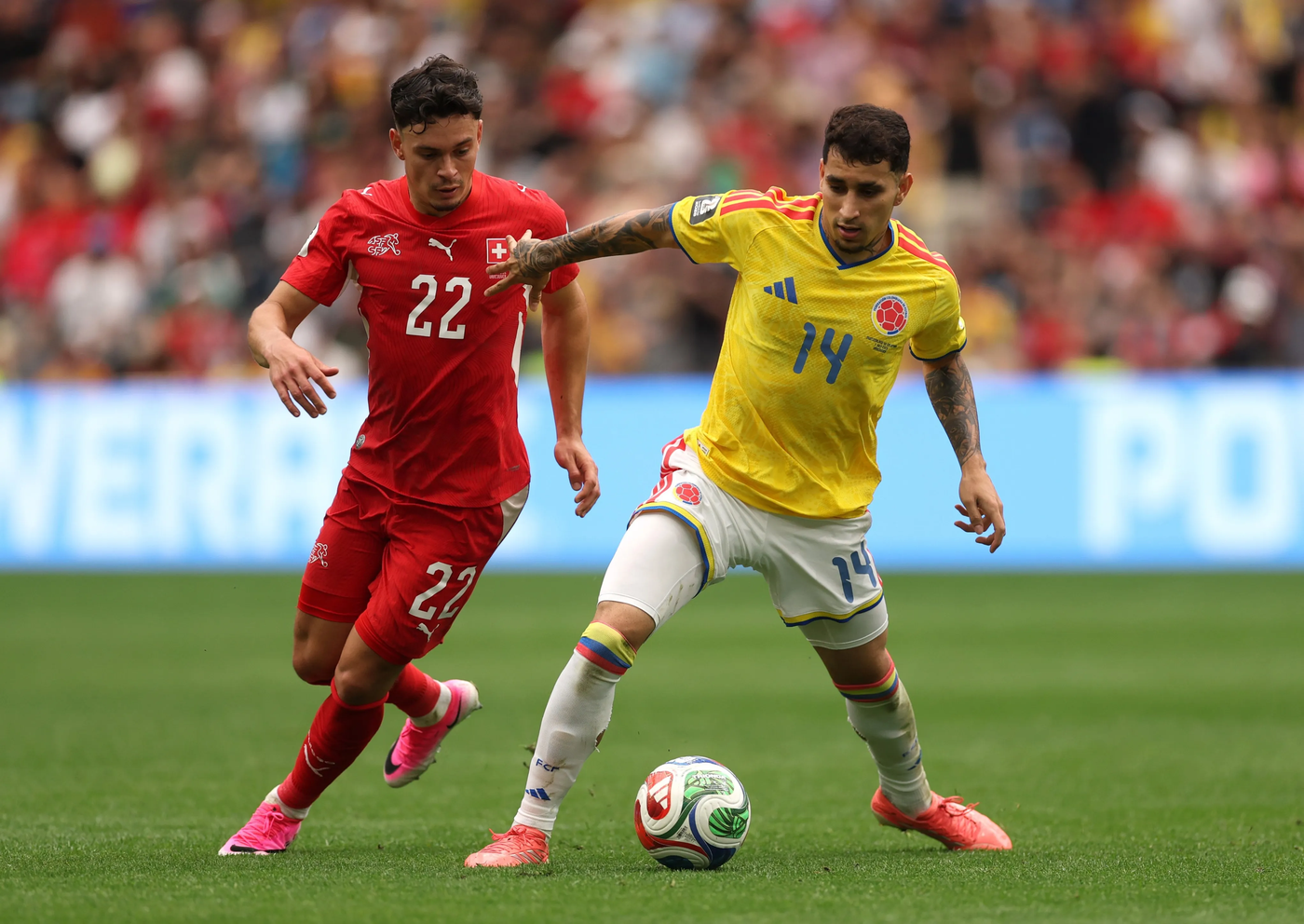 Suiza eliminó a Colombia en el Mundial 2026.