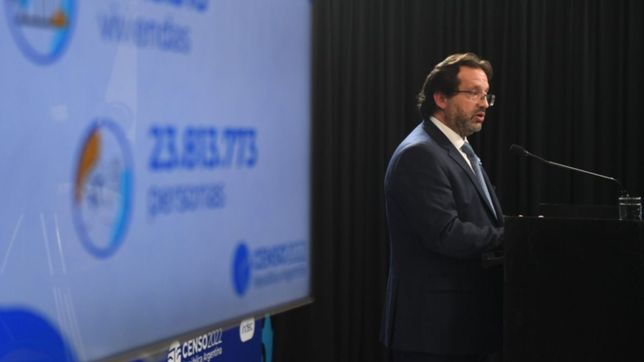 el titular del indec confirmo que los datos preliminares del censo estaran en 3 meses