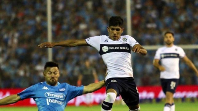 belgrano aprovecho los errores defensivos de gimnasia y gano un partido de seis puntos